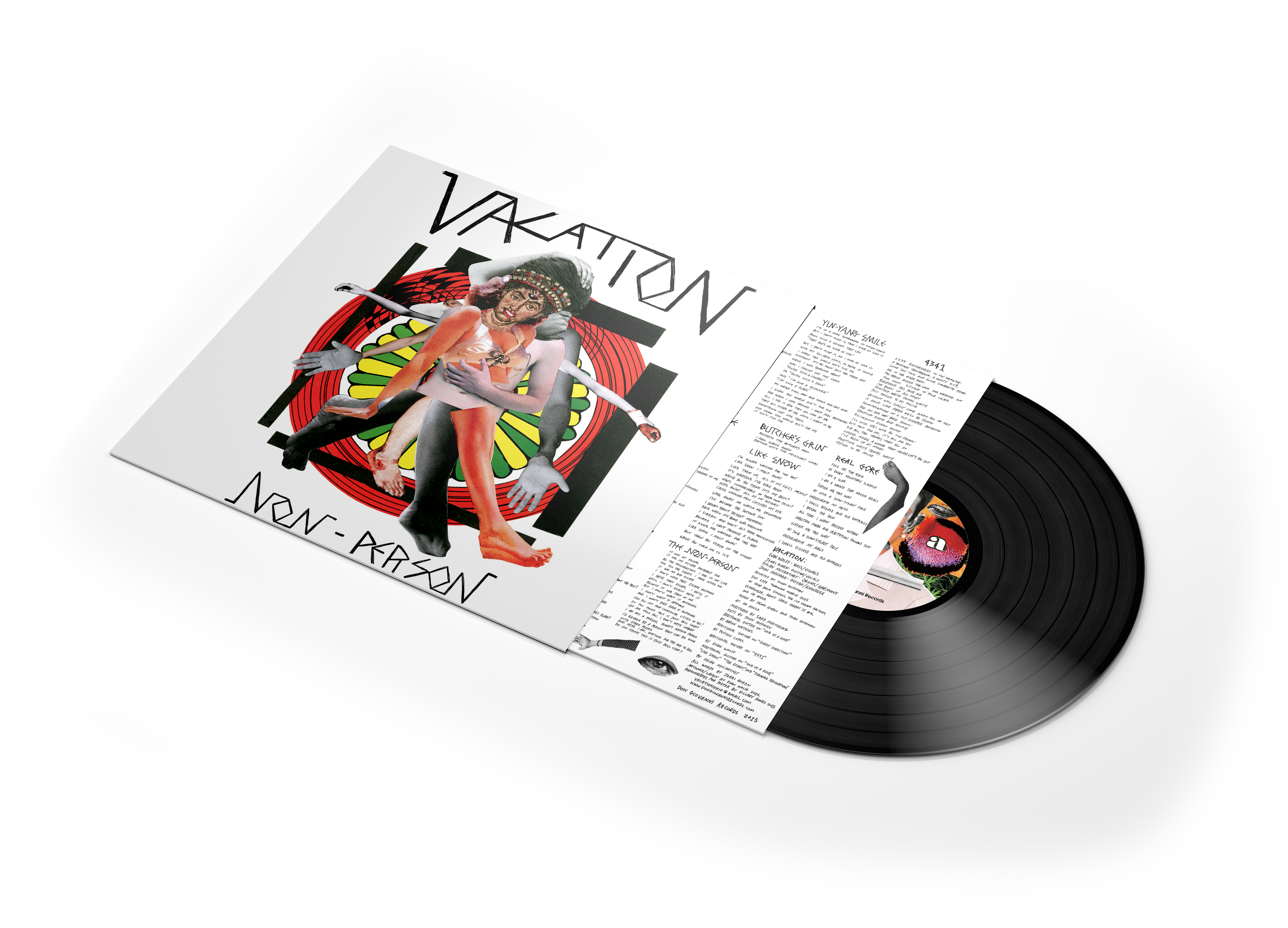 Vacation "Non-Person" 12"  Don Giovanni Records