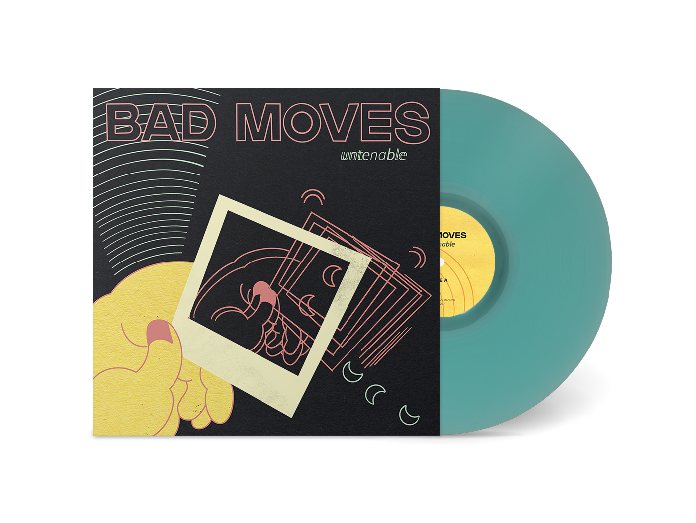 Bad Moves "Untenable (Ice Blue)" 12"