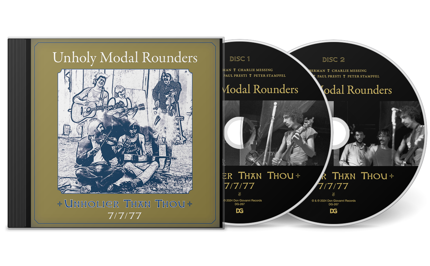 Unholy Modal Rounders "Unholier Than Thou: 7/7/77" 2xCD