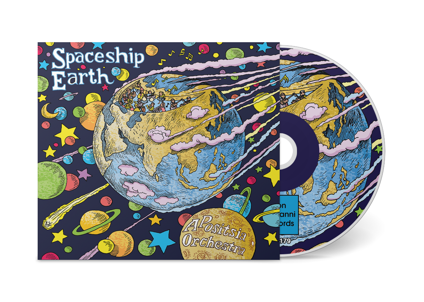 APositsia Orchestra "Spaceship Earth" CD