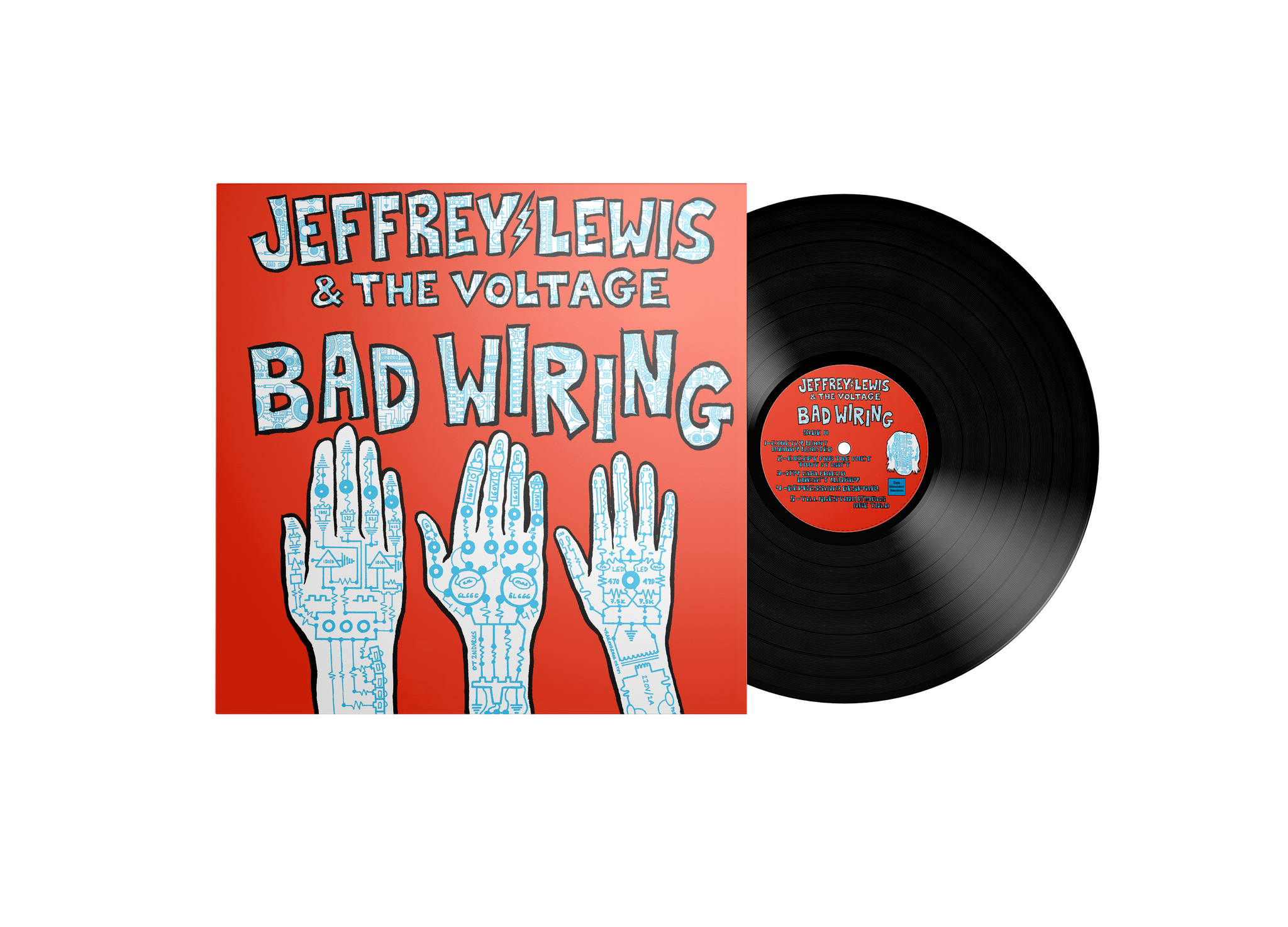 Jeffrey Lewis "Bad Wiring" 12"