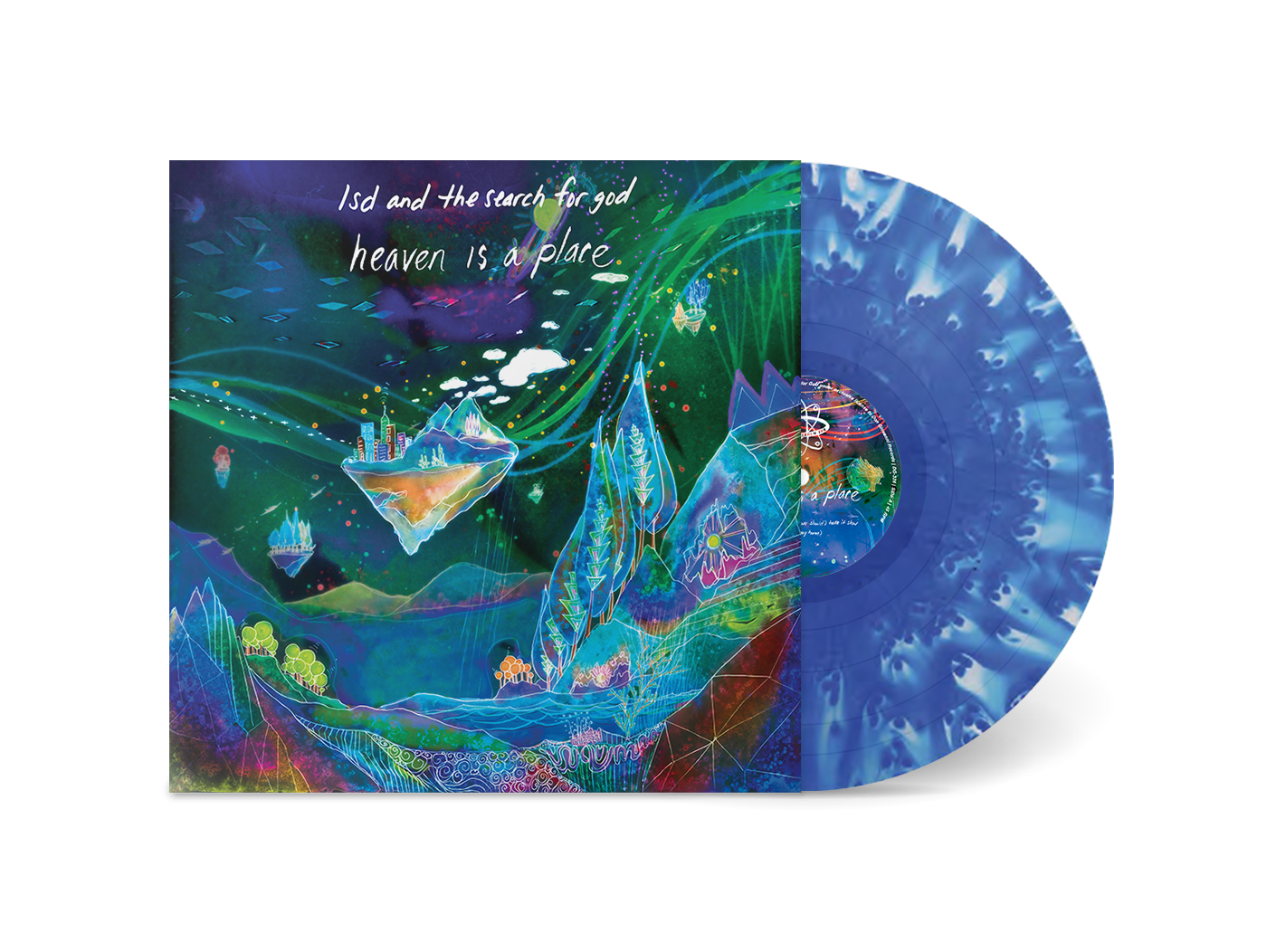 LSD and the Search for God "Heaven Is a Place (DELUXE EDITION)" 12"
