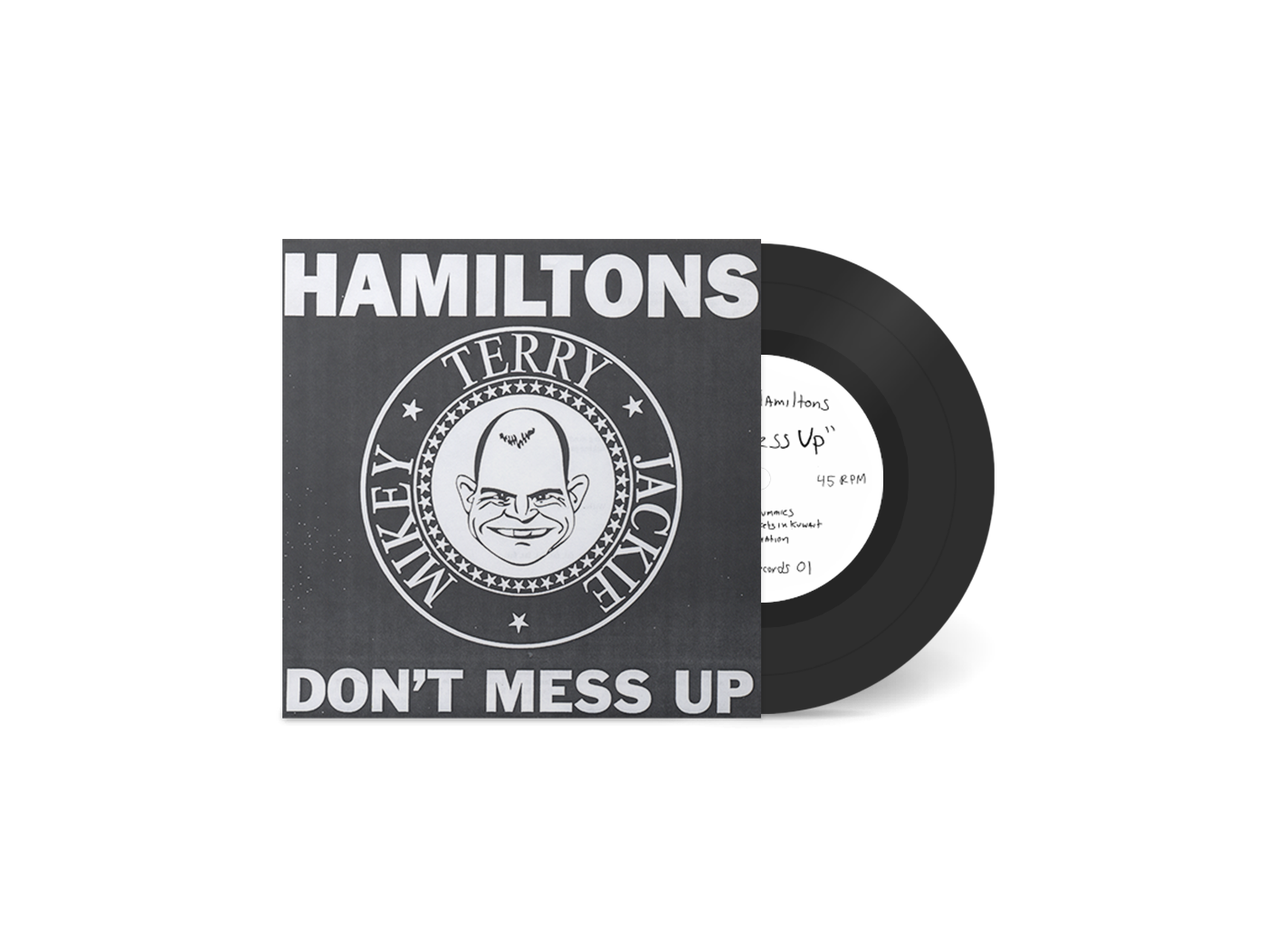 The Hamiltons "Don't Mess Up" 7"