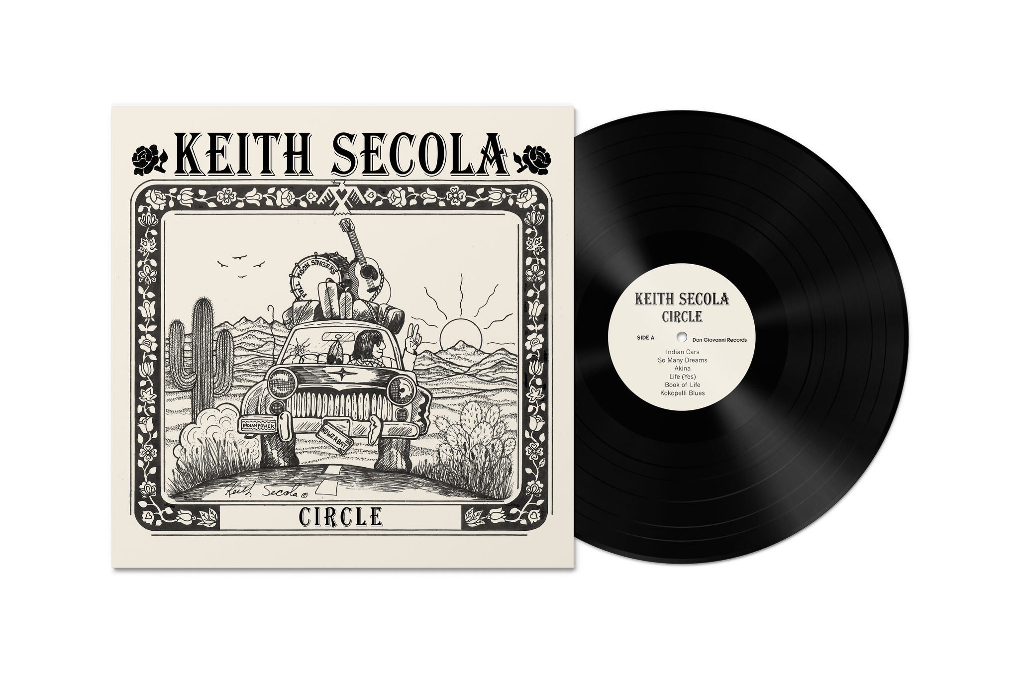 Keith Secola "Circle" 12"